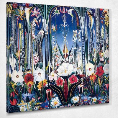 Fiori Italia Joseph Stella JST18 quadro stampa su tela