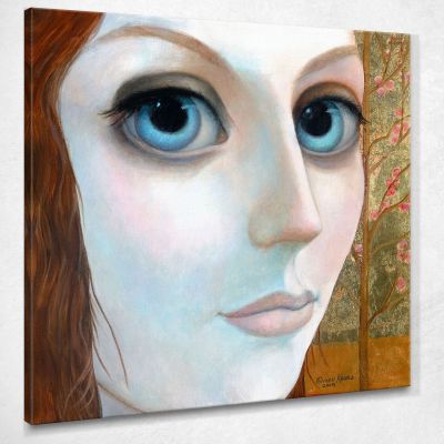 Fiore In Primavera Margaret Keane MKE51 quadro stampa su tela