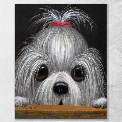 Trapeador De Trapo Margaret Keane, MKE104 cuadro en lienzo