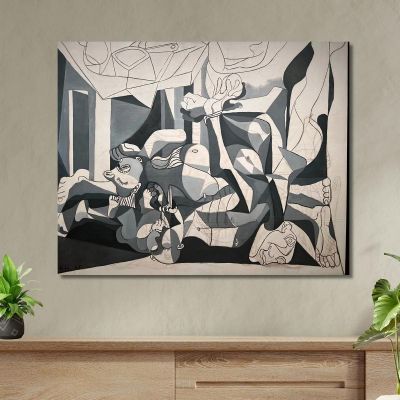 L'Ossario Pablo Picasso, ppc39 quadro stampa su tela