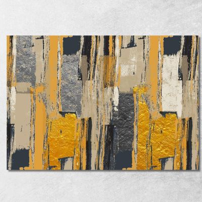 Quadro Astratto Artistico Tonalità Rosa E Oro abs6 quadro stampa su tela