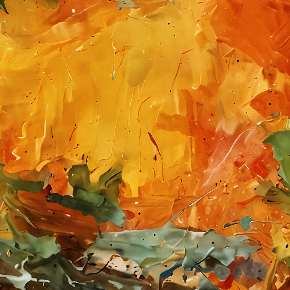 Quadro Astratto Con Pennellate Di Colori Intensi abs18 quadro stampa su tela