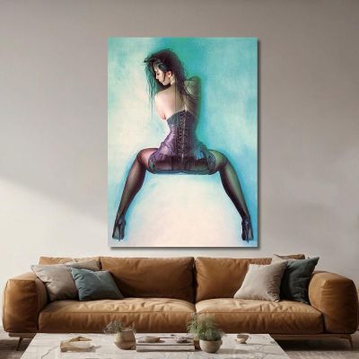Quadro Astratto Doggy Style abs26 quadro stampa su tela