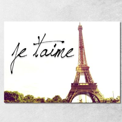 Quadro Astratto Ti Amo abs48 quadro stampa su tela