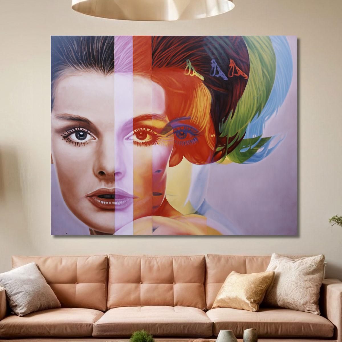 Quadro Astratto Spectrum Gossip Girl Marfa abs92 quadro stampa su tela