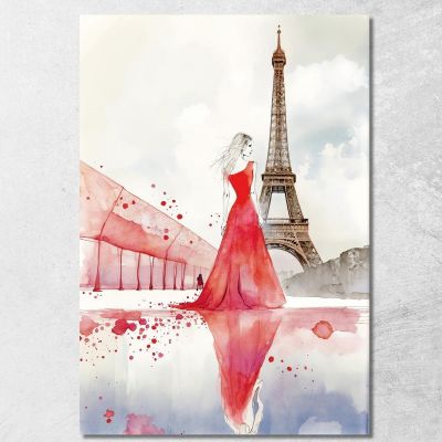 red dress eiffel tower painting Amazon.com: Romantic Paris Art Eiffel Tower Red Dress Woman Painting Modern Art Canvas Printing Home Living Room Wall Art (2) Wall Art Paintings Canvas Wall Decor Home Decor Living Room Decor Aesthetic