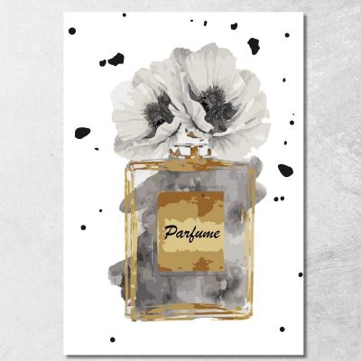 Quadro Profumo Floreale Eleganza Fashion fsn69 quadro stampa su tela