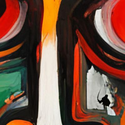 Spirito Ribelle Reinterpretazione Jean-Michel Basquiat ibsq20 quadro stampa su tela