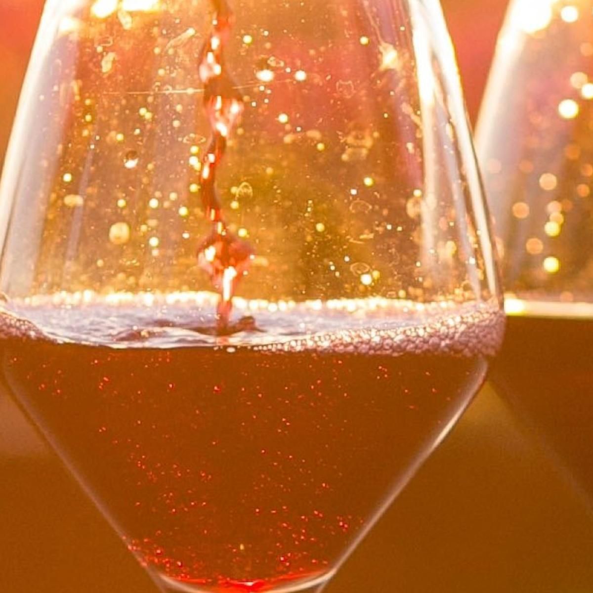 Quadro Moderno Calici Con Vino Rosso Al Tramonto foo17 quadro stampa su tela