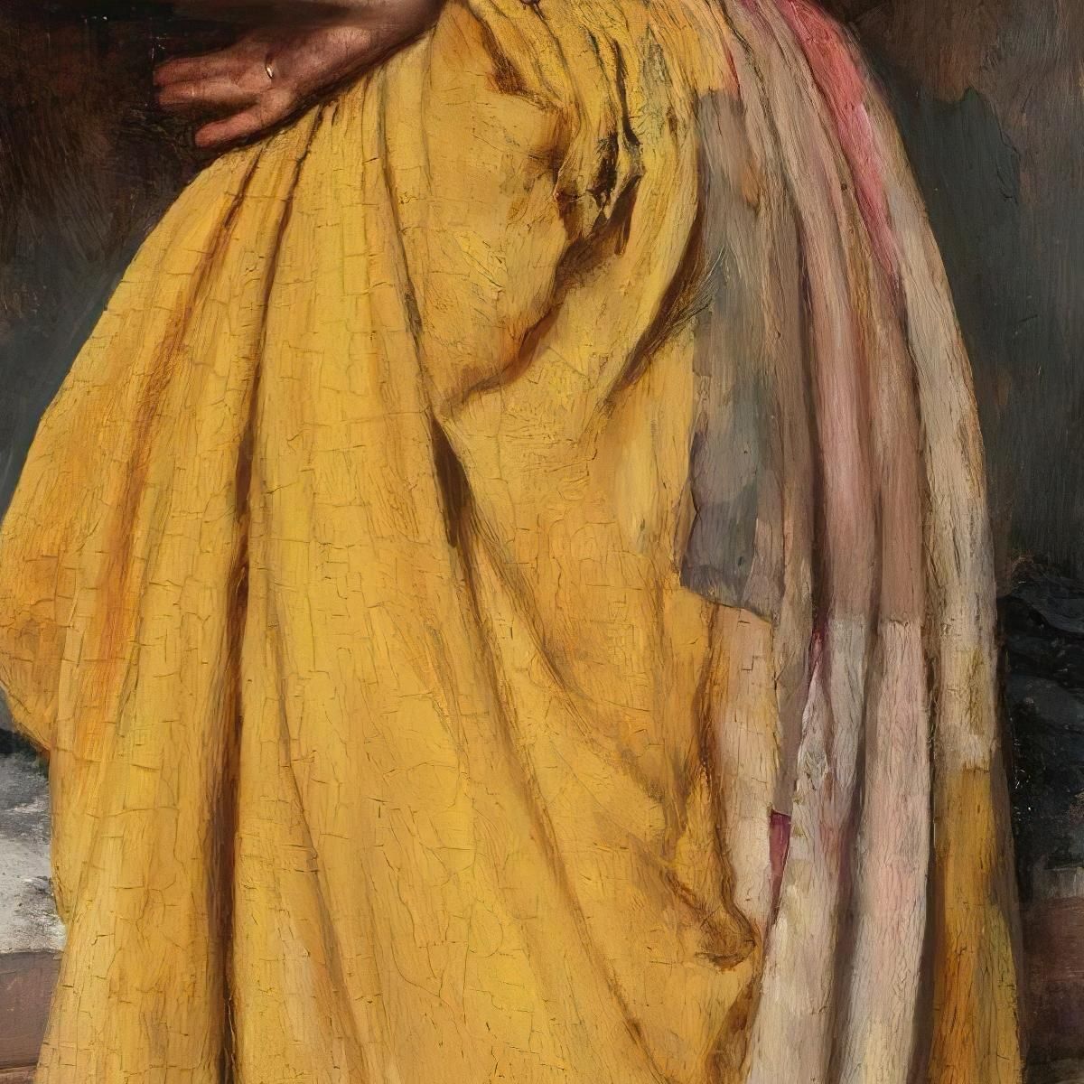 Buone Notizie Eugen von Blaas evb37 quadro stampa su tela
