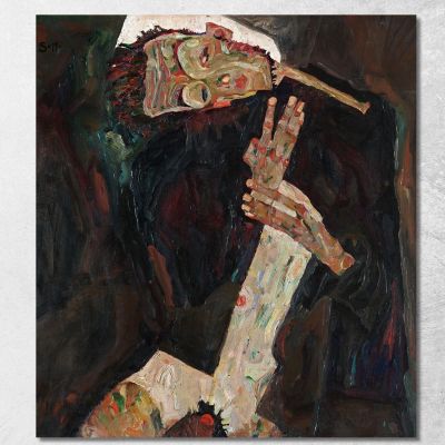 Il Lirico Egon Schiele esh6 quadro stampa su tela