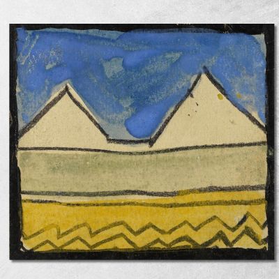 Gambale Astratto Egon Schiele esh11 quadro stampa su tela