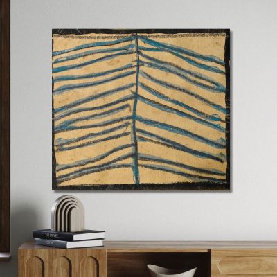 Abstracted Pine Tree Egon Schiele, esh16 canvas print