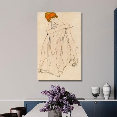 Ballerina Egon Schiele esh36 quadro stampa su tela Ballerina Egon Schiele esh36 quadro stampa su tela