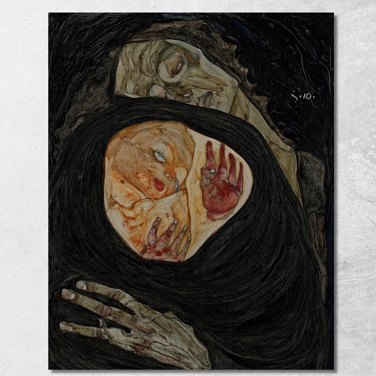 Madre Morta Egon Schiele esh39 quadro stampa su tela Madre Morta Egon Schiele esh39 quadro stampa su tela
