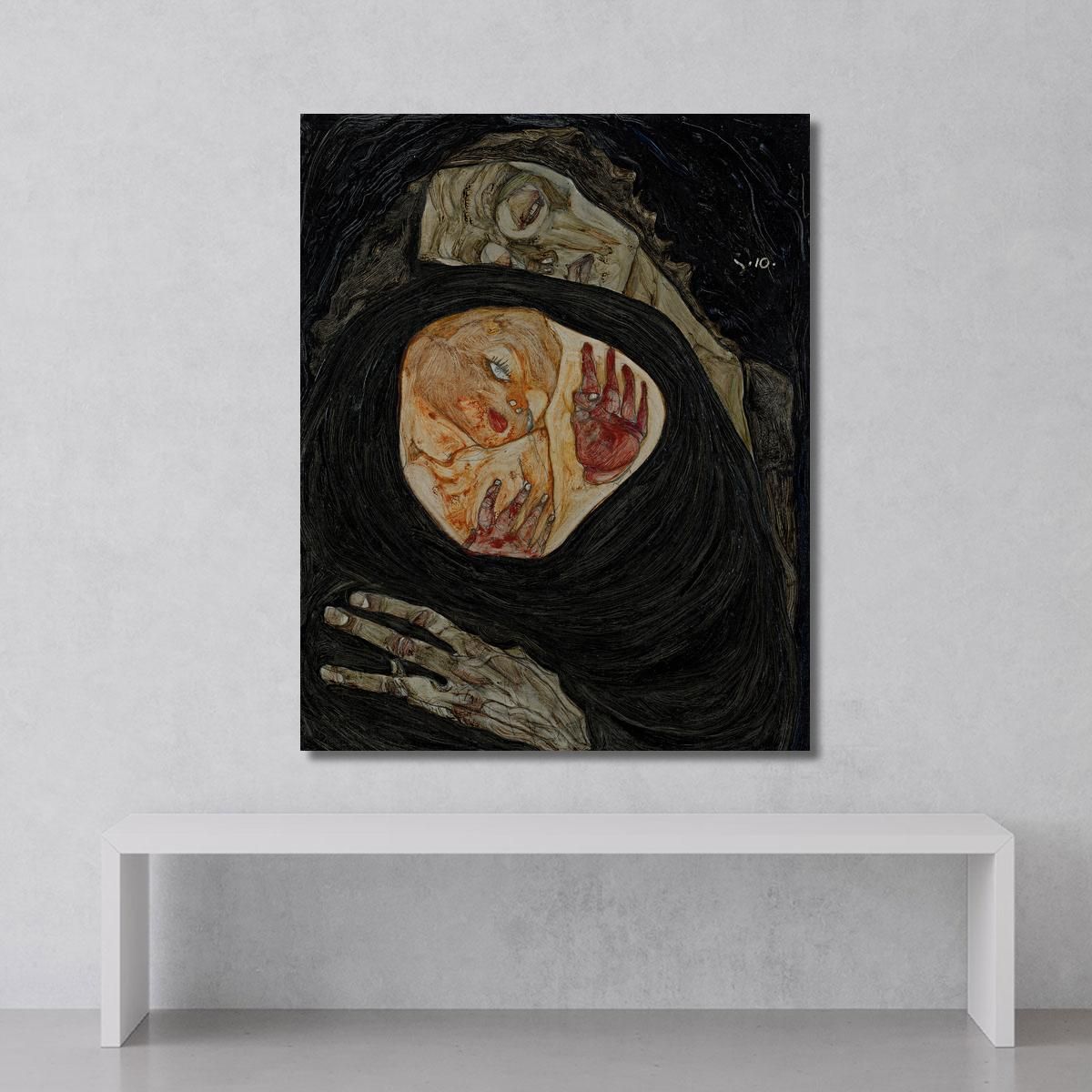 Madre Morta Egon Schiele esh39 quadro stampa su tela
