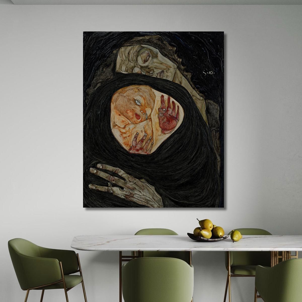 Madre Morta Egon Schiele esh39 quadro stampa su tela