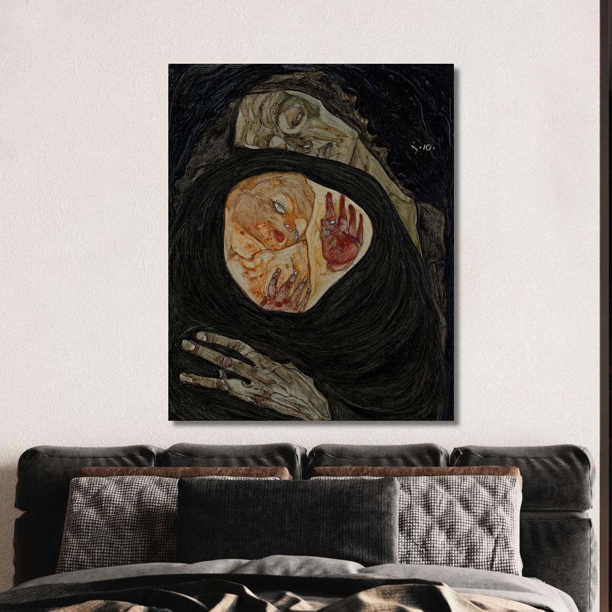 Madre Morta Egon Schiele esh39 quadro stampa su tela