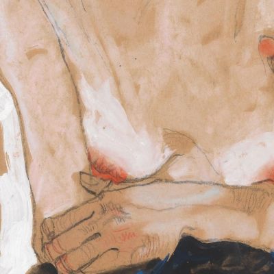 La Maliziosa Egon Schiele esh43 quadro stampa su tela La Maliziosa Egon Schiele esh43 quadro stampa su tela