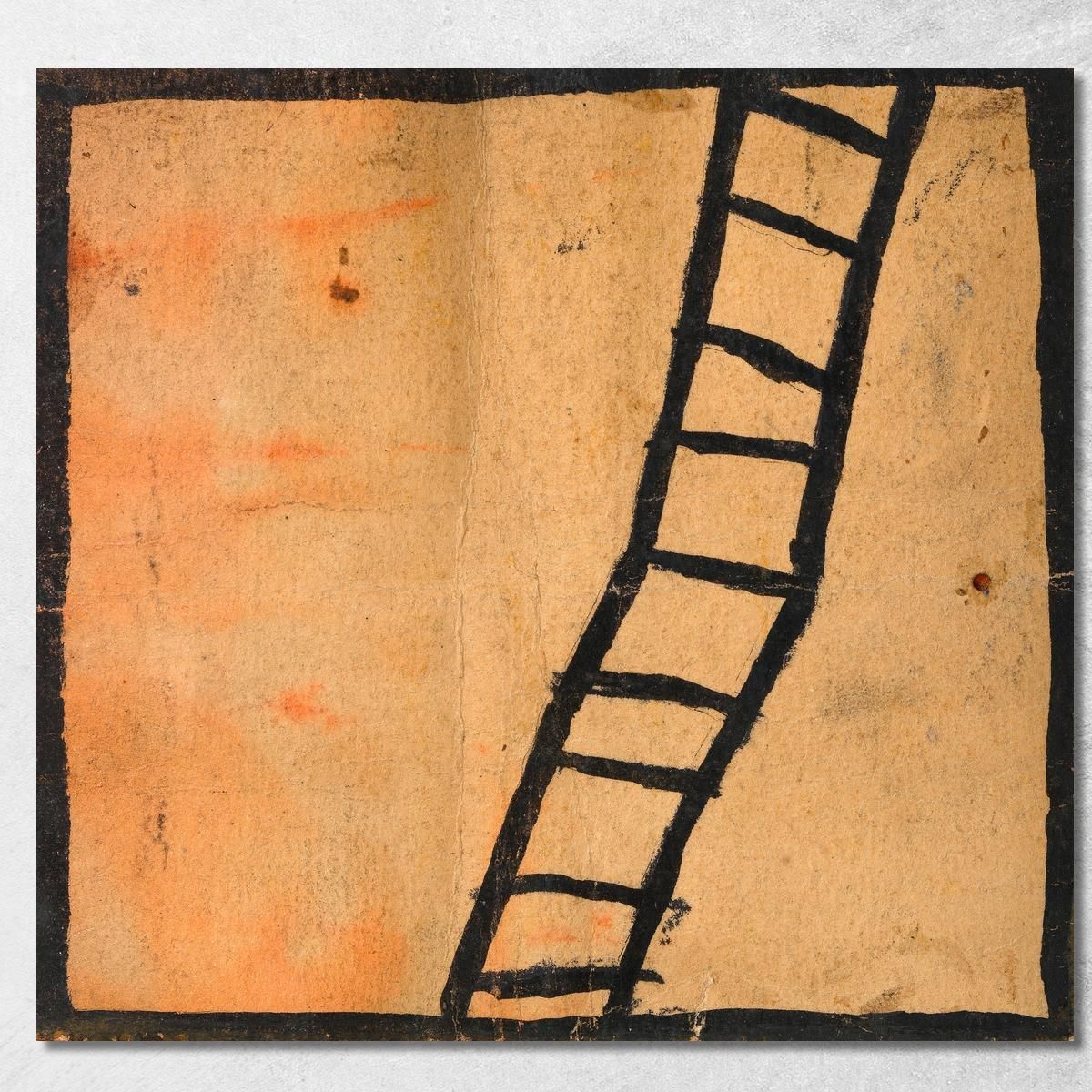 Scala Piegata Egon Schiele esh59 quadro stampa su tela Scala Piegata Egon Schiele esh59 quadro stampa su tela