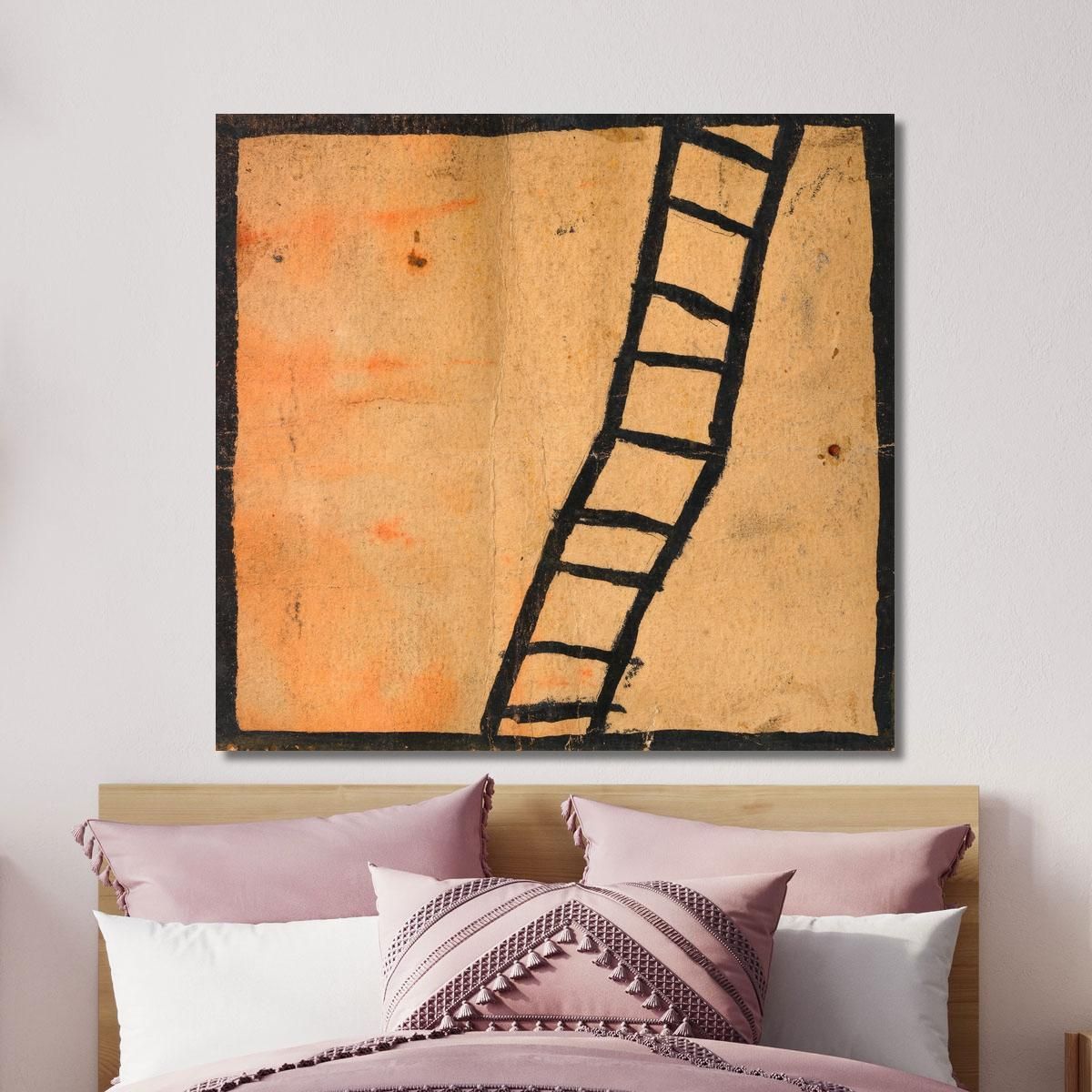 Scala Piegata Egon Schiele esh59 quadro stampa su tela