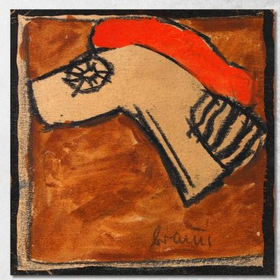 Parte Anteriore Di Un'Armatura Per Cavalli Egon Schiele esh80 quadro stampa su tela