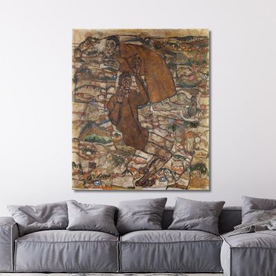 Levitación El Ciego Ii Egon Schiele, esh86 cuadro en lienzo
