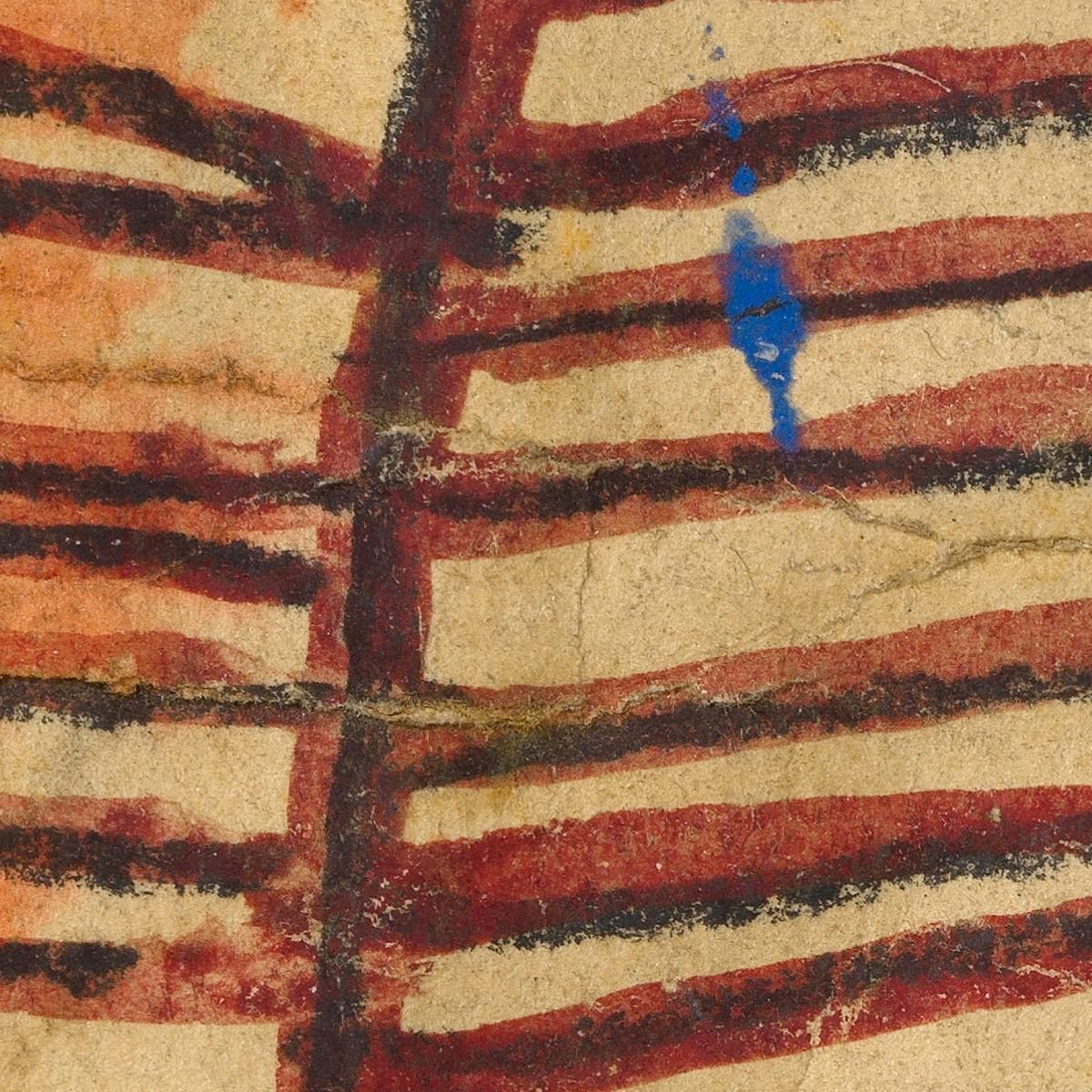 Ornamento Con Linee Parallele Egon Schiele esh113 quadro stampa su tela