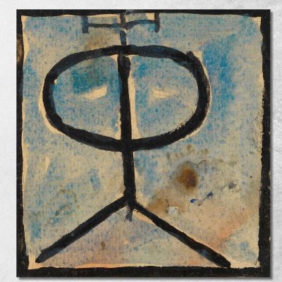 Ornamento Egon Schiele esh114 quadro stampa su tela