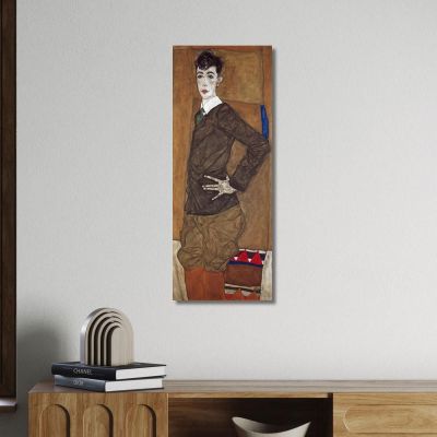 Ritratto Di Erich Lederer Egon Schiele esh123 quadro stampa su tela