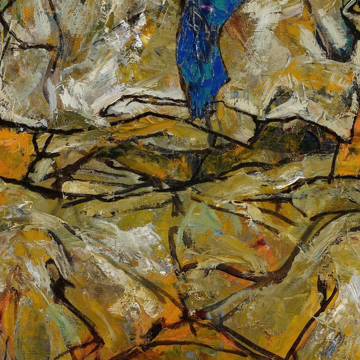 Ritratto Di Paris Von Gütersloh Egon Schiele esh125 quadro stampa su tela