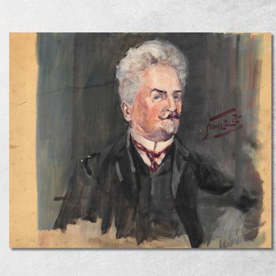 Ritratto Di Leopold Czihaczek Egon Schiele esh131 quadro stampa su tela