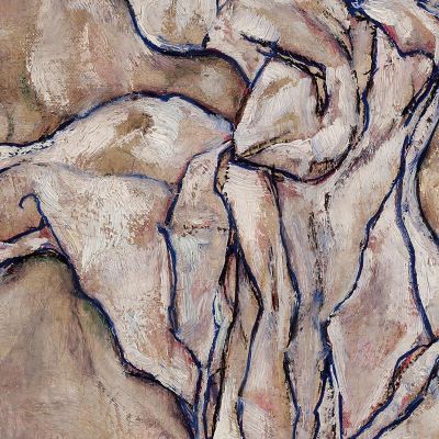 Donna Sdraiata Egon Schiele esh135 quadro stampa su tela Donna Sdraiata Egon Schiele esh135 quadro stampa su tela