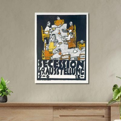 Egon Schiele、Secession 49. Austellung Egon Schiele. Poster for the 49th Exhibition of the Vienna