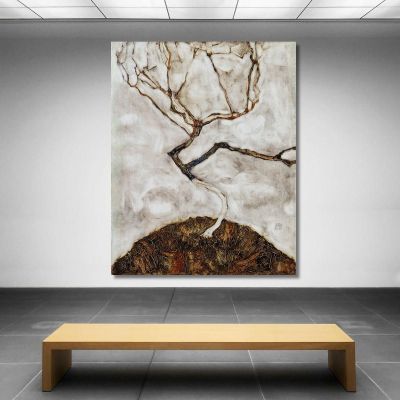 Alberello In Tardo Autunno Egon Schiele esh168 quadro stampa su tela
