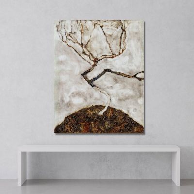 Alberello In Tardo Autunno Egon Schiele esh168 quadro stampa su tela