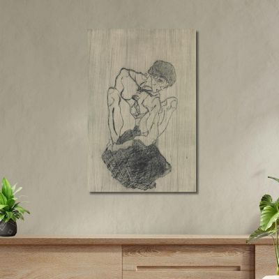 Dolore Egon Schiele esh170 quadro stampa su tela Dolore Egon Schiele esh170 quadro stampa su tela