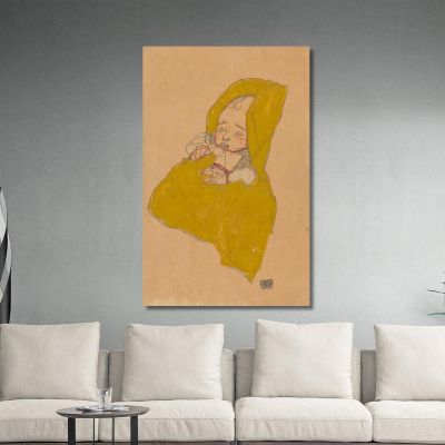 Infant In Swaddling Clothes Egon Schiele, esh190 canvas print