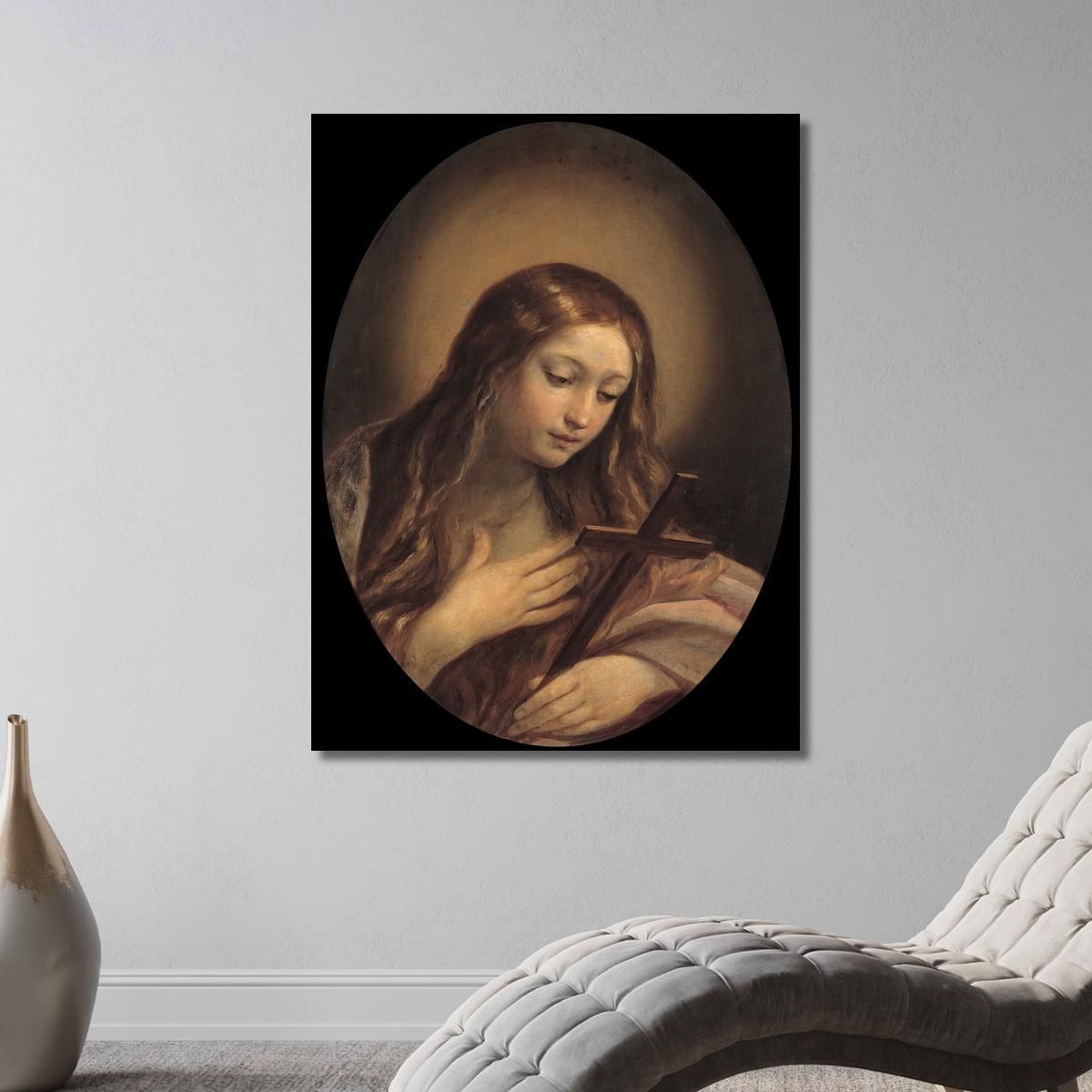 Maddalena Penitente Guido Reni grn24 quadro stampa su tela