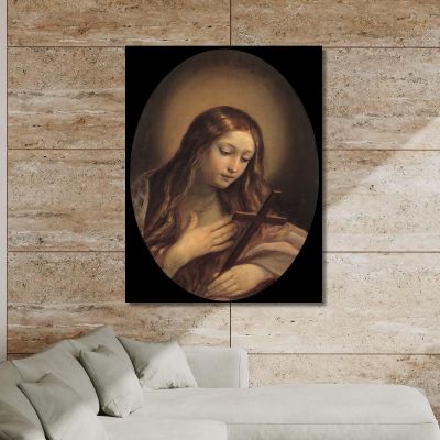 Maddalena Penitente Guido Reni grn24 quadro stampa su tela