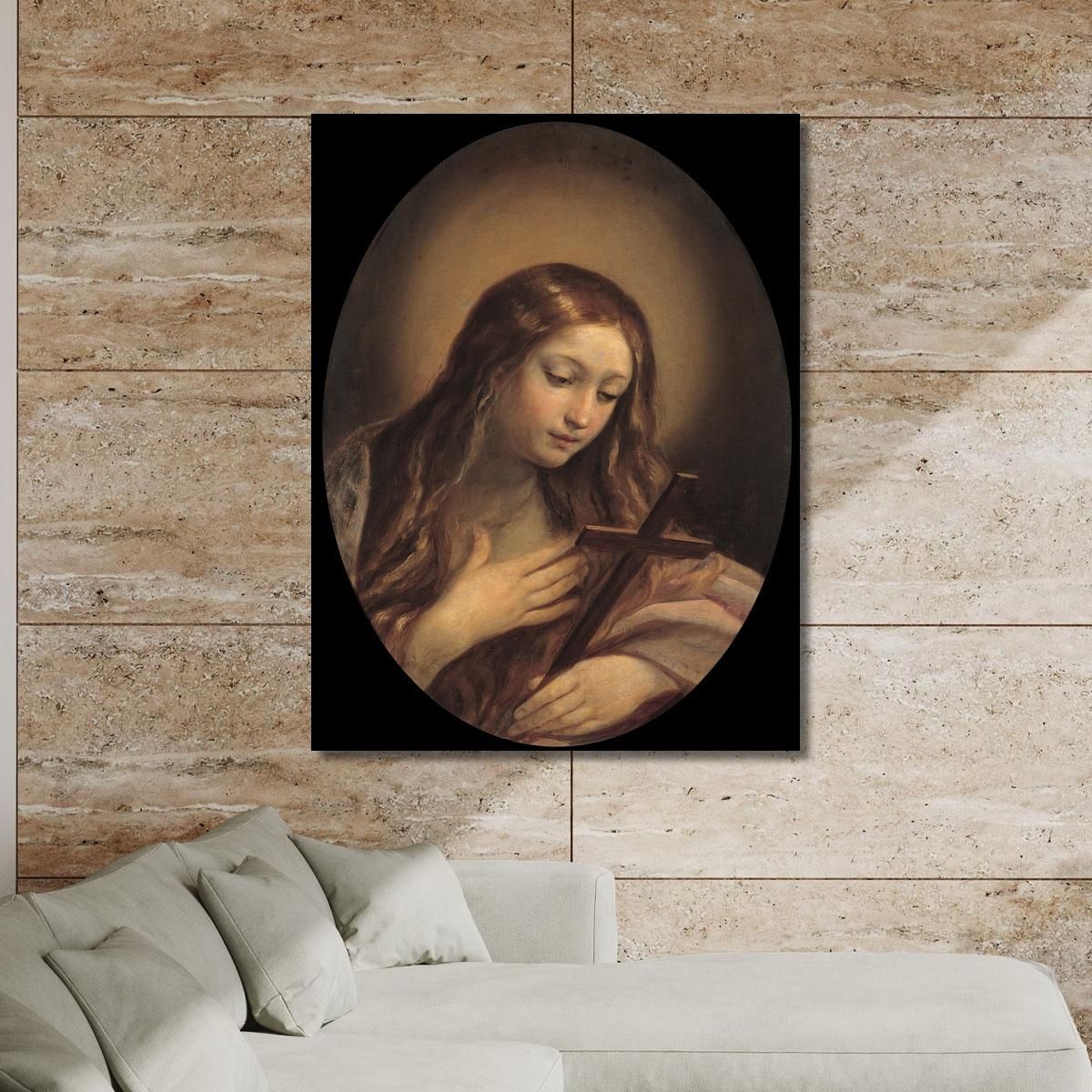 Maddalena Penitente Guido Reni grn24 quadro stampa su tela