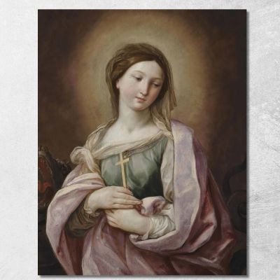 Santa Margherita Di Antiochia Guido Reni grn31 quadro stampa su tela