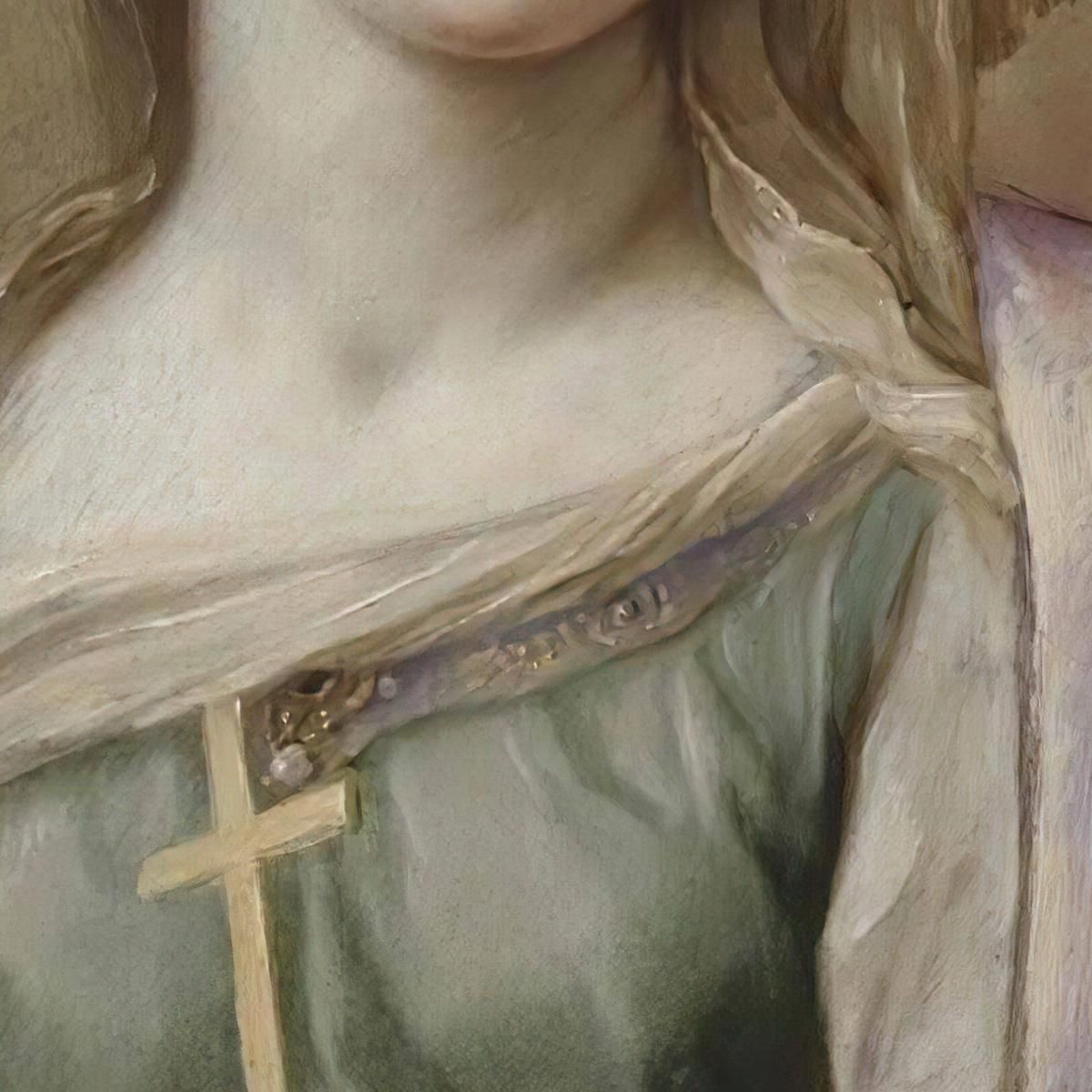 Santa Margherita Di Antiochia Guido Reni grn31 quadro stampa su tela
