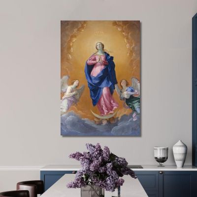 L'Immacolata Concezione Guido Reni grn42 quadro stampa su tela