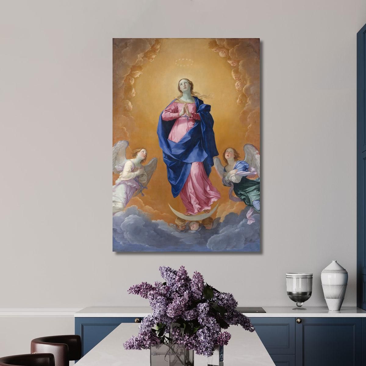 L'Immacolata Concezione Guido Reni grn42 quadro stampa su tela