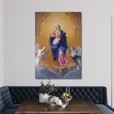 L'Immacolata Concezione Guido Reni grn42 quadro stampa su tela