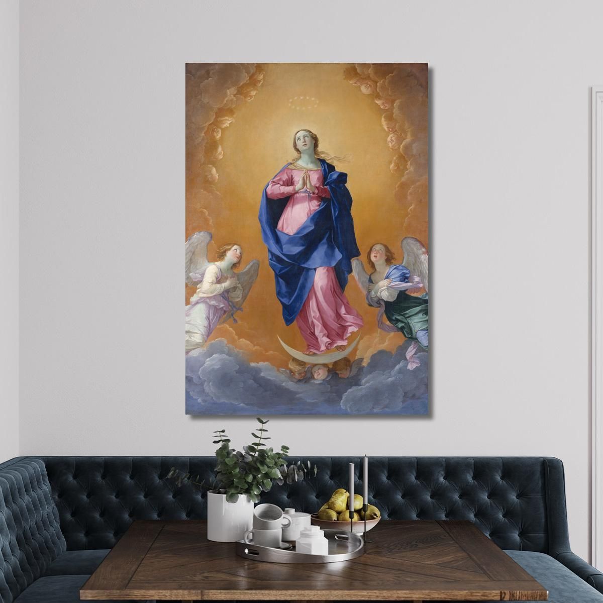 L'Immacolata Concezione Guido Reni grn42 quadro stampa su tela