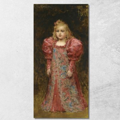 Ragazza In Costume Léon François Comerre lfc8 quadro stampa su tela