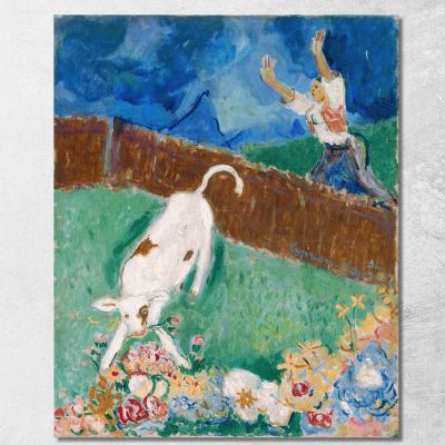 Vitello Cyprián Majerník cmj10 quadro stampa su tela