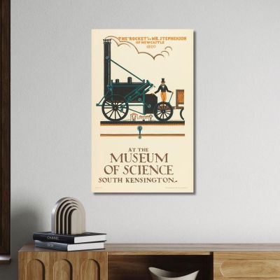 Il Razzo - Museo Della Scienza Edward McKnight Kauffer, emk16 quadro stampa su tela